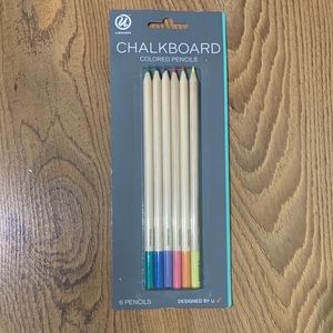 NWOT Chalkboard Colored Pencils (6)